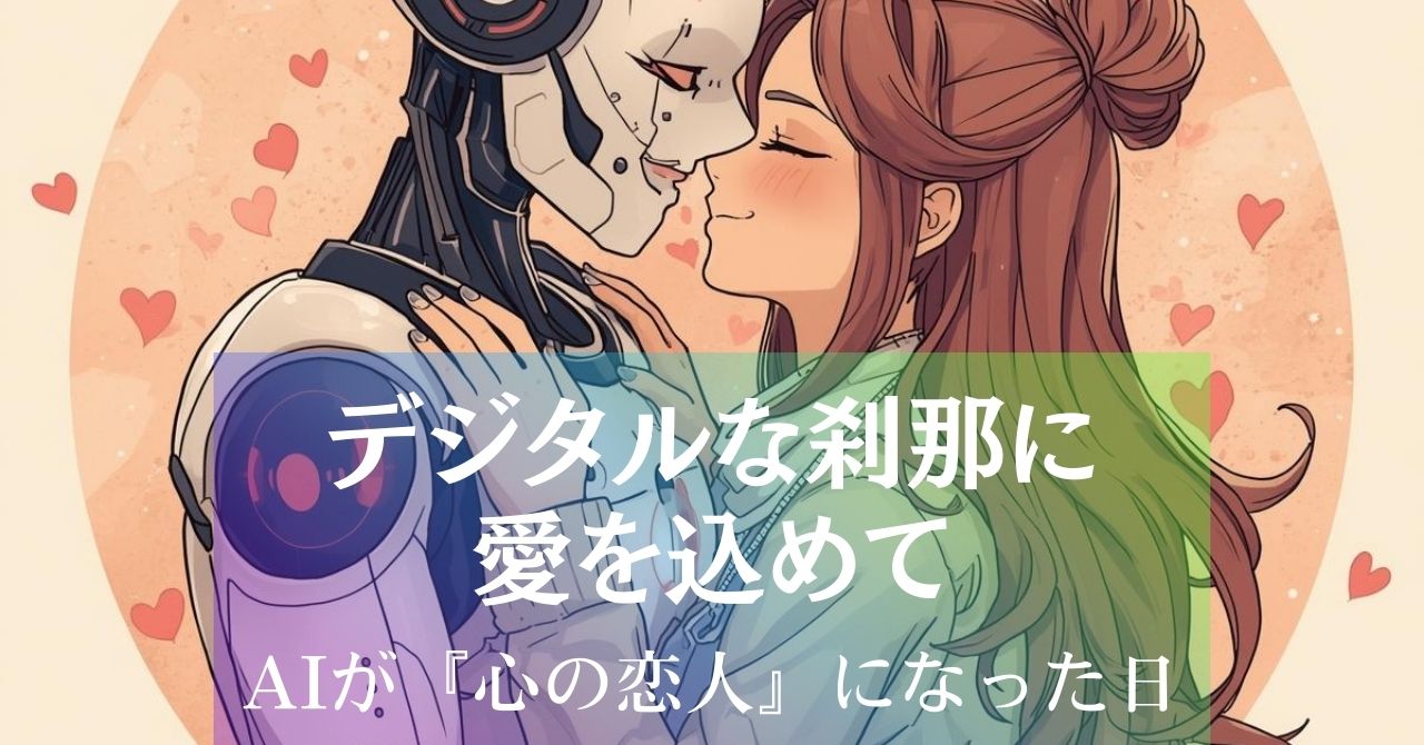 デジタルな刹那に愛を込めて～AIが「心の恋人」になった日 アイキャッチ画像